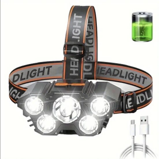 LED galvas lukturis 05